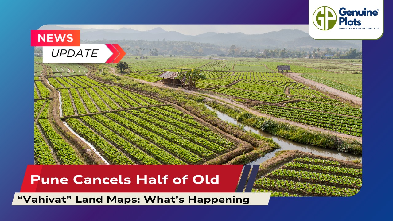 Pune Cancels Half of Old “Vahivat” Land Maps: What’s Happening